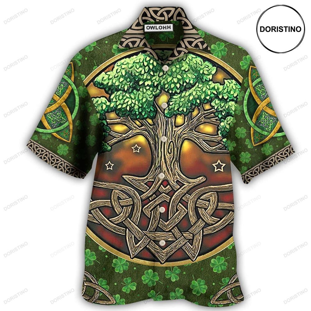 Irish Green Love Life Hawaiian Shirt