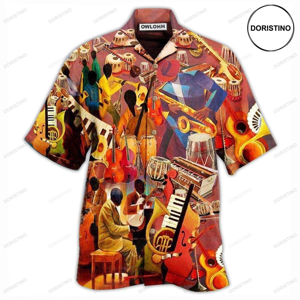 Jazz Music The Melody Of Time Jazz Limited Edition Hawaiian Shirt