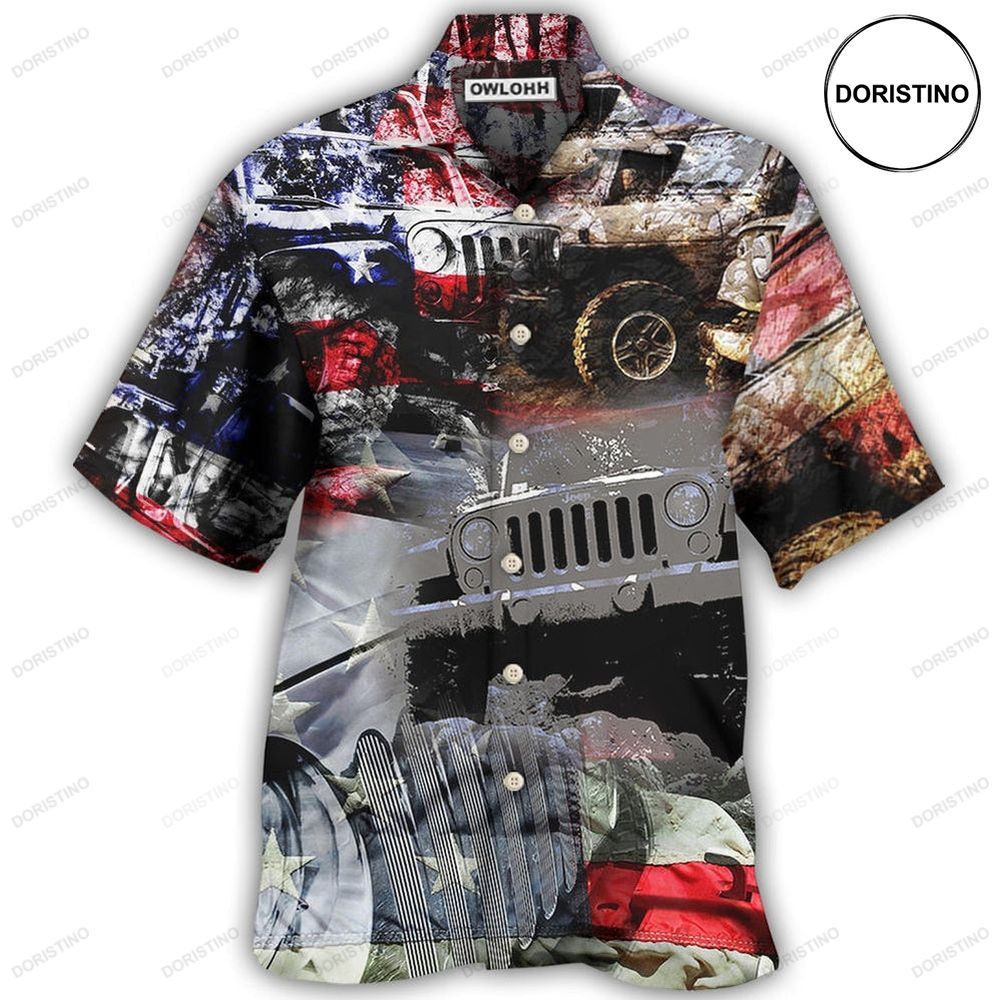 Jeep Independence Day Awesome Hawaiian Shirt