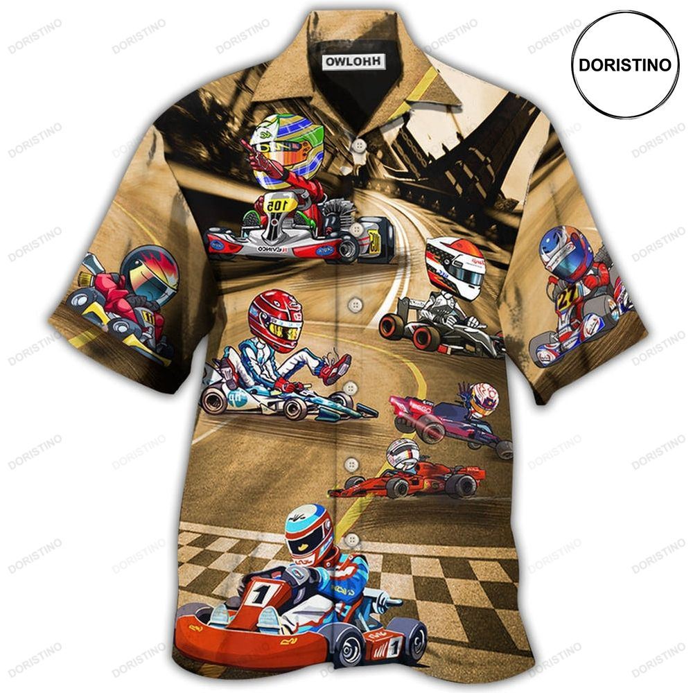 Kart Racing Go Cool Hawaiian Shirt