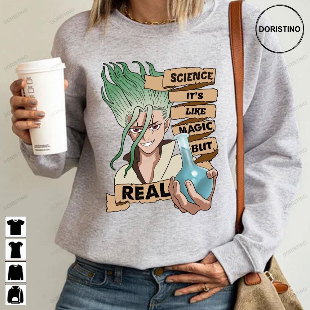 Senku Dr Stone Science It Like Magic But Real Awesome Shirts