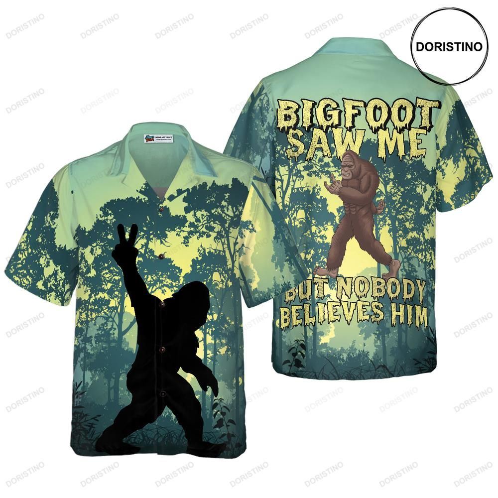 Bigfoot Saw Me Limited Edition Hawaiian Shirt