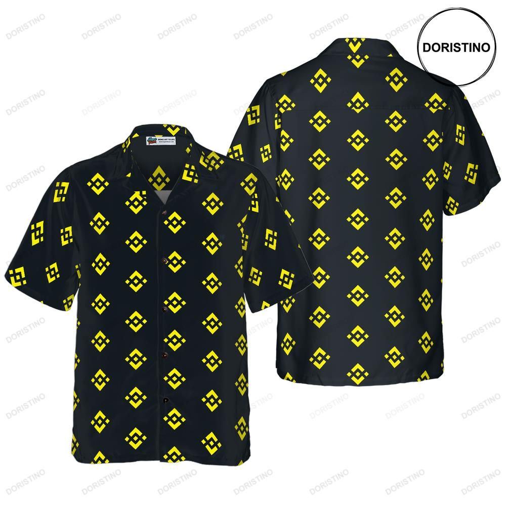 Binance Coin Pattern Awesome Hawaiian Shirt