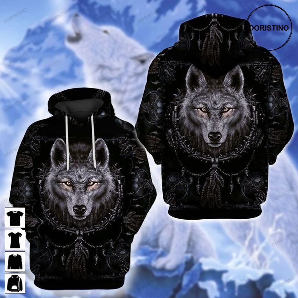 Wolf Native Lover Ii Limited Edition 3d Hoodie