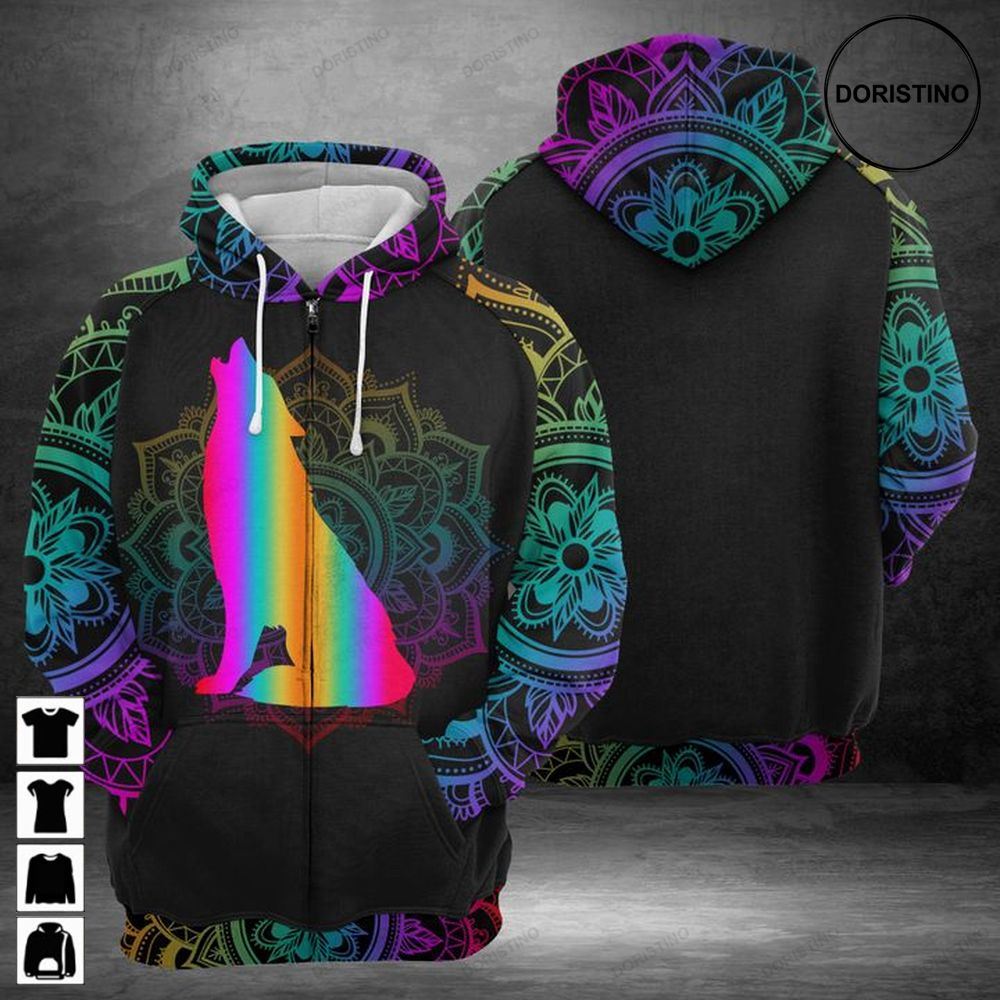 Wolf V2 Awesome 3D Hoodie