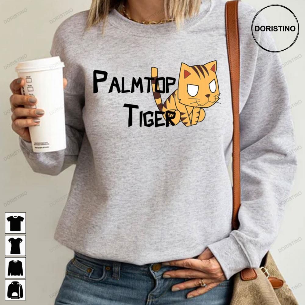 Palmtop Tiger Art Cutie Awesome Shirts