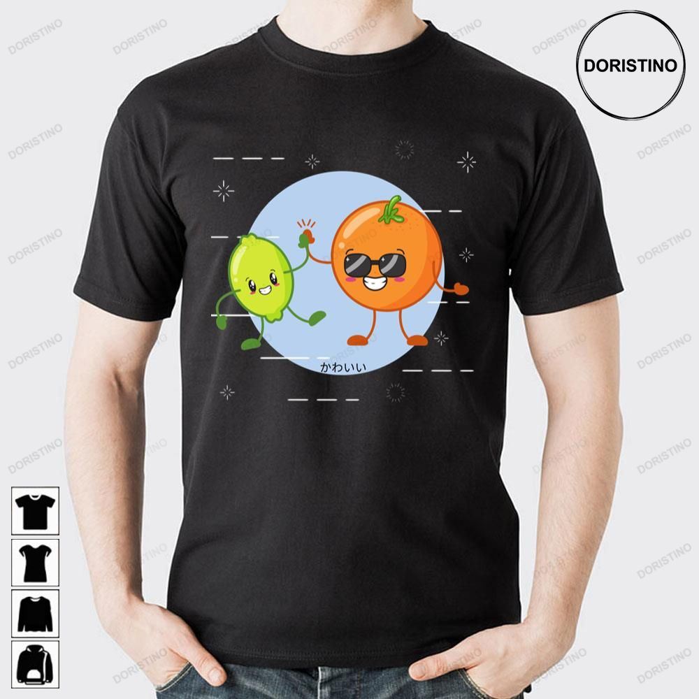 High Five Buddies Cute Happy Kawaii Artwork Awesome Shirts