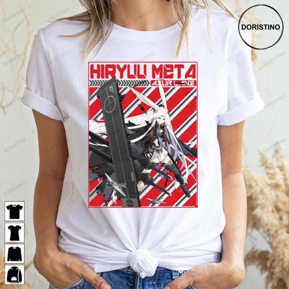Hiryuu Meta Azur Lane Limited Edition T-shirts
