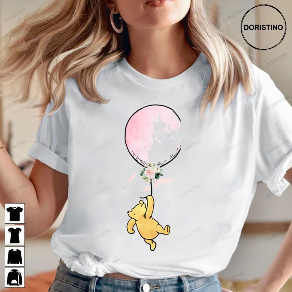Holding Balloon Winnie The Pooh Limited Edition T-shirts