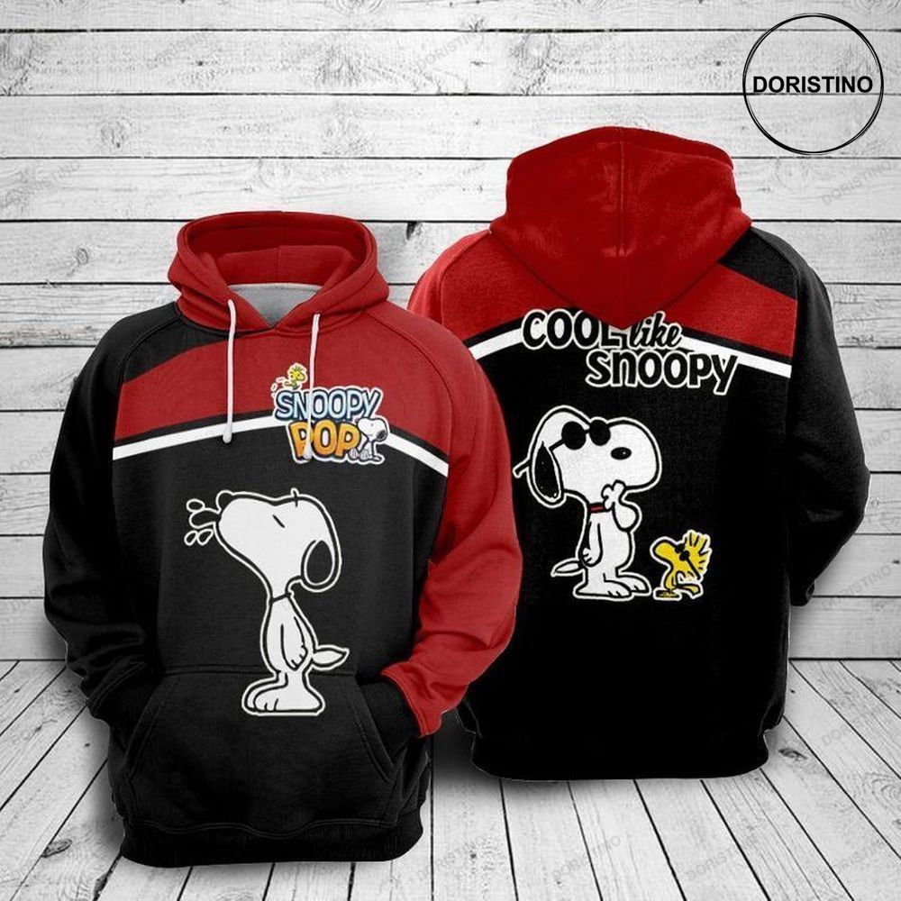 For Snoopy And Woodstock Lovers Cool Like Snoopy Awesome 3D Hoodie