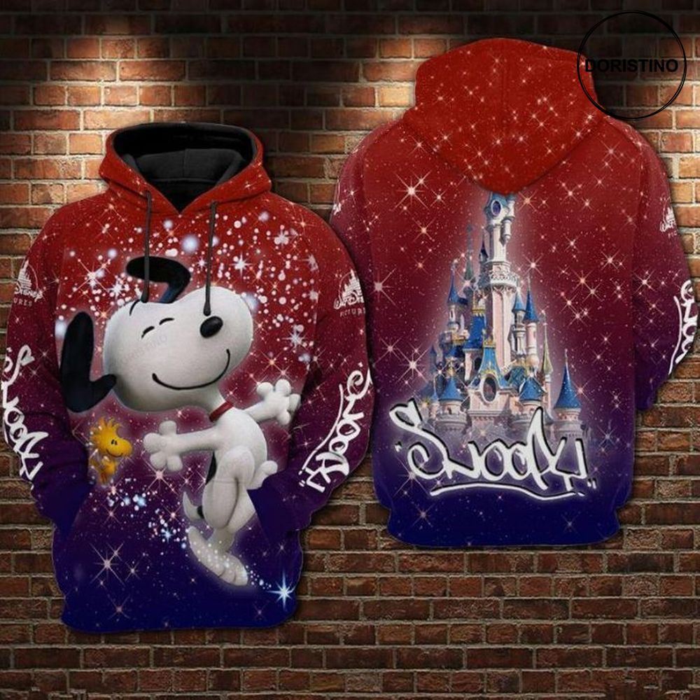 For Snoopy Lovers The Walt Company All Over Print Hoodie