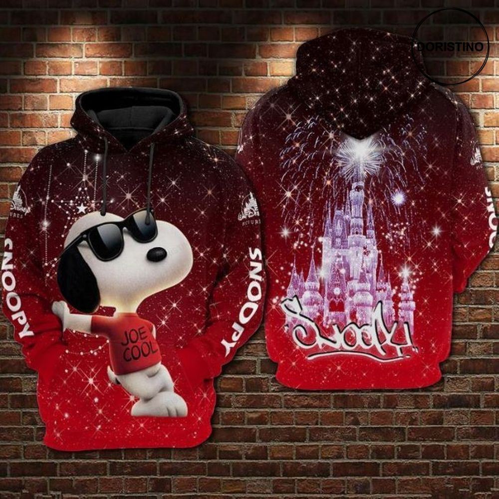 For Snoopy Lovers Twinkle Pattern Limited Edition 3d Hoodie