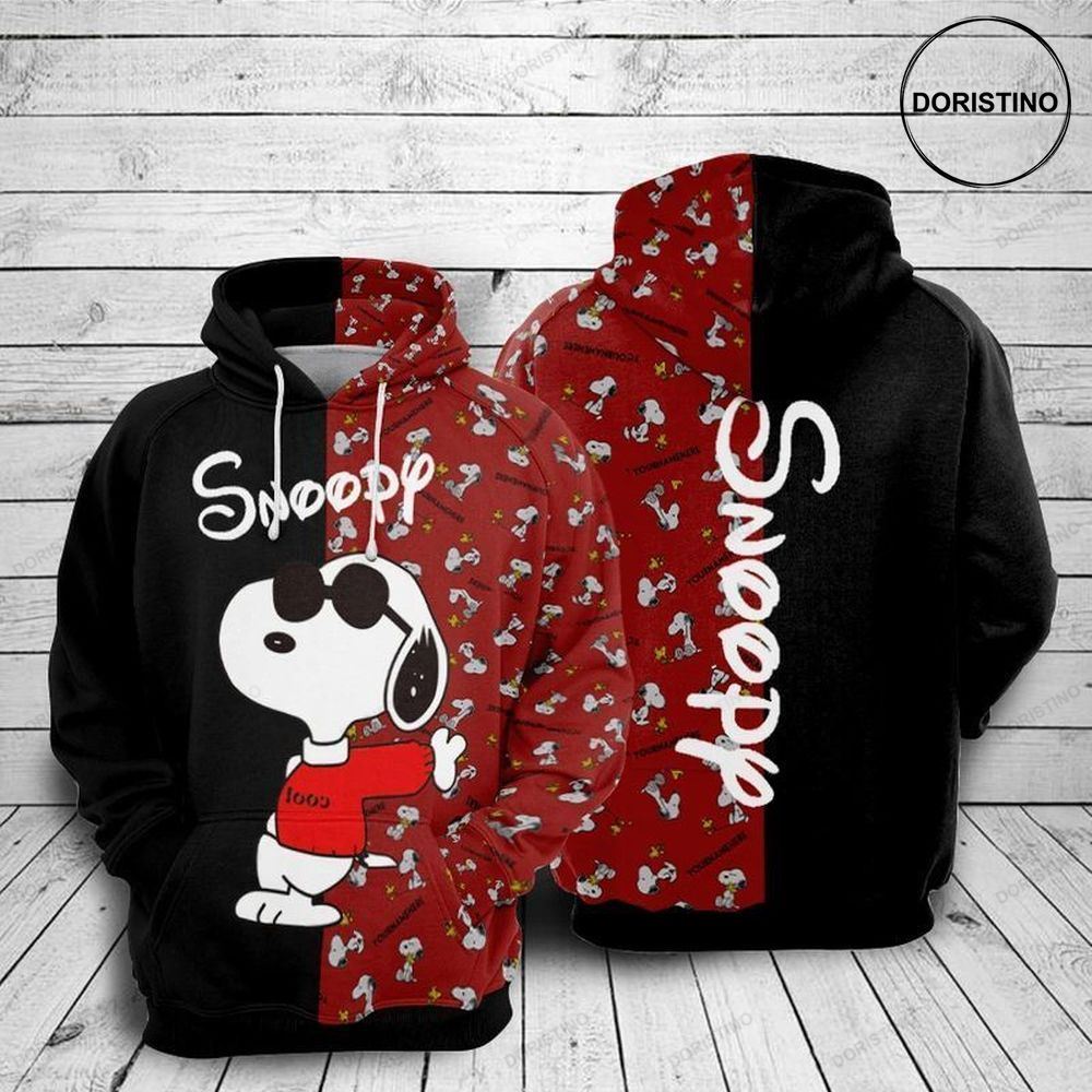 For Snoopy Lovers Very Cool Limited Edition 3d Hoodie