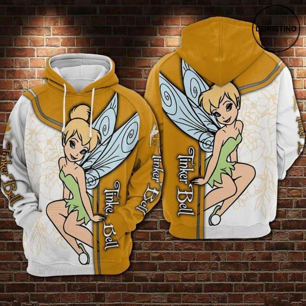 For Tinker Bell Lovers Simple Pattern Gift For Fan All Over Print Hoodie