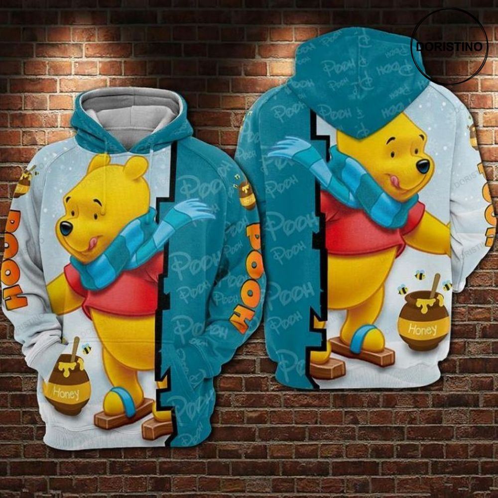 For Winnie The Pooh Lovers Honey Pots Are Being Stolen Awesome 3D Hoodie