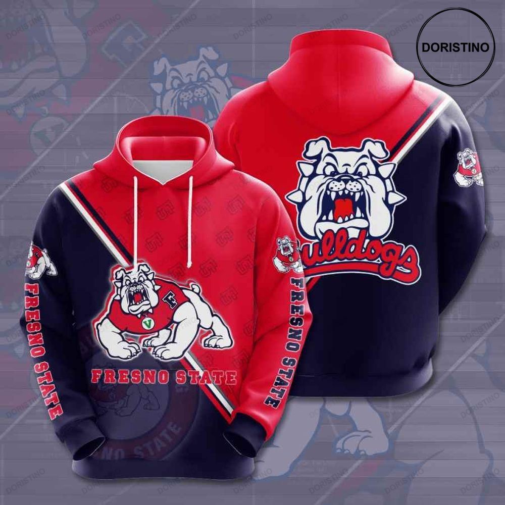 Fresno State Bulldogs Limited Edition 3d Hoodie