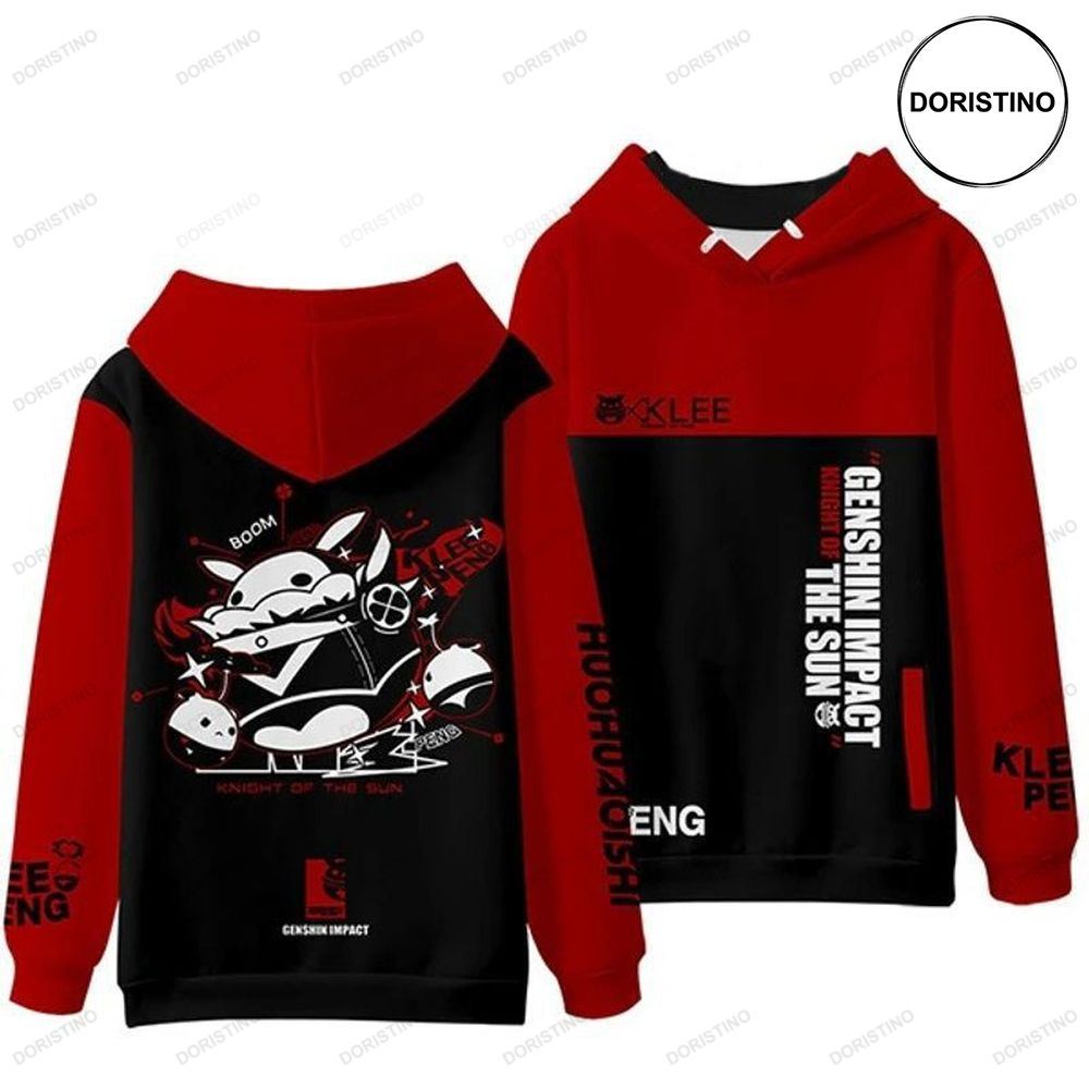 Game Genshin Impact Klee Awesome 3D Hoodie