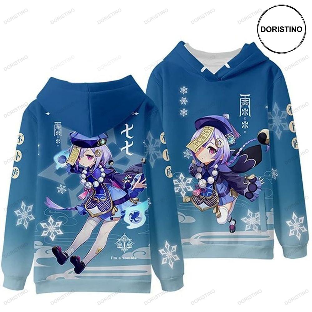 Game Genshin Impact Qiqi Limited Edition 3d Hoodie