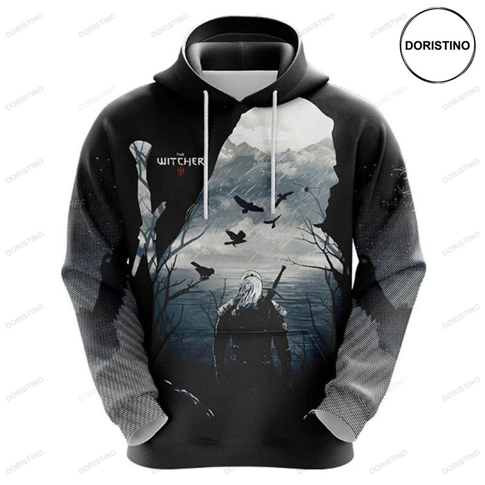 Game The Witcher V3 Wild Hunt Awesome 3D Hoodie