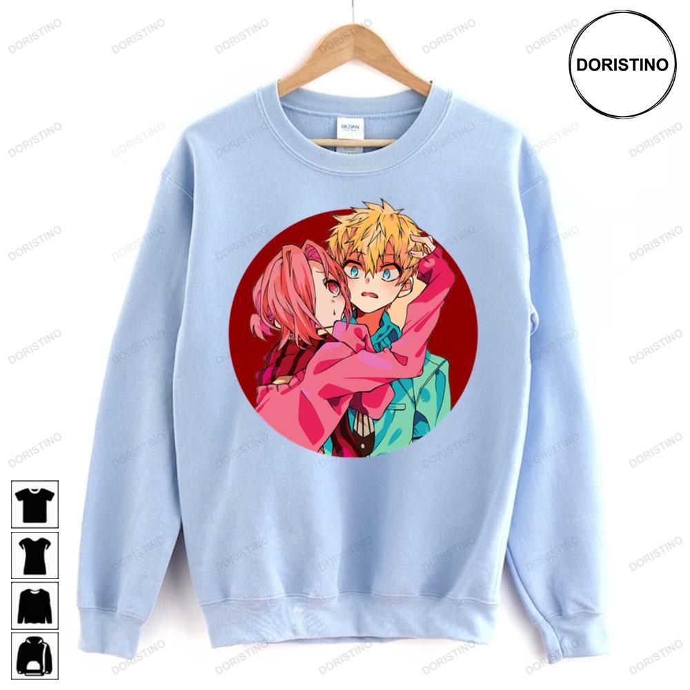 Mitsuba Hug Teru Minsmoto Toilet-bound Hanako-kun Doristino Limited Edition T-shirts