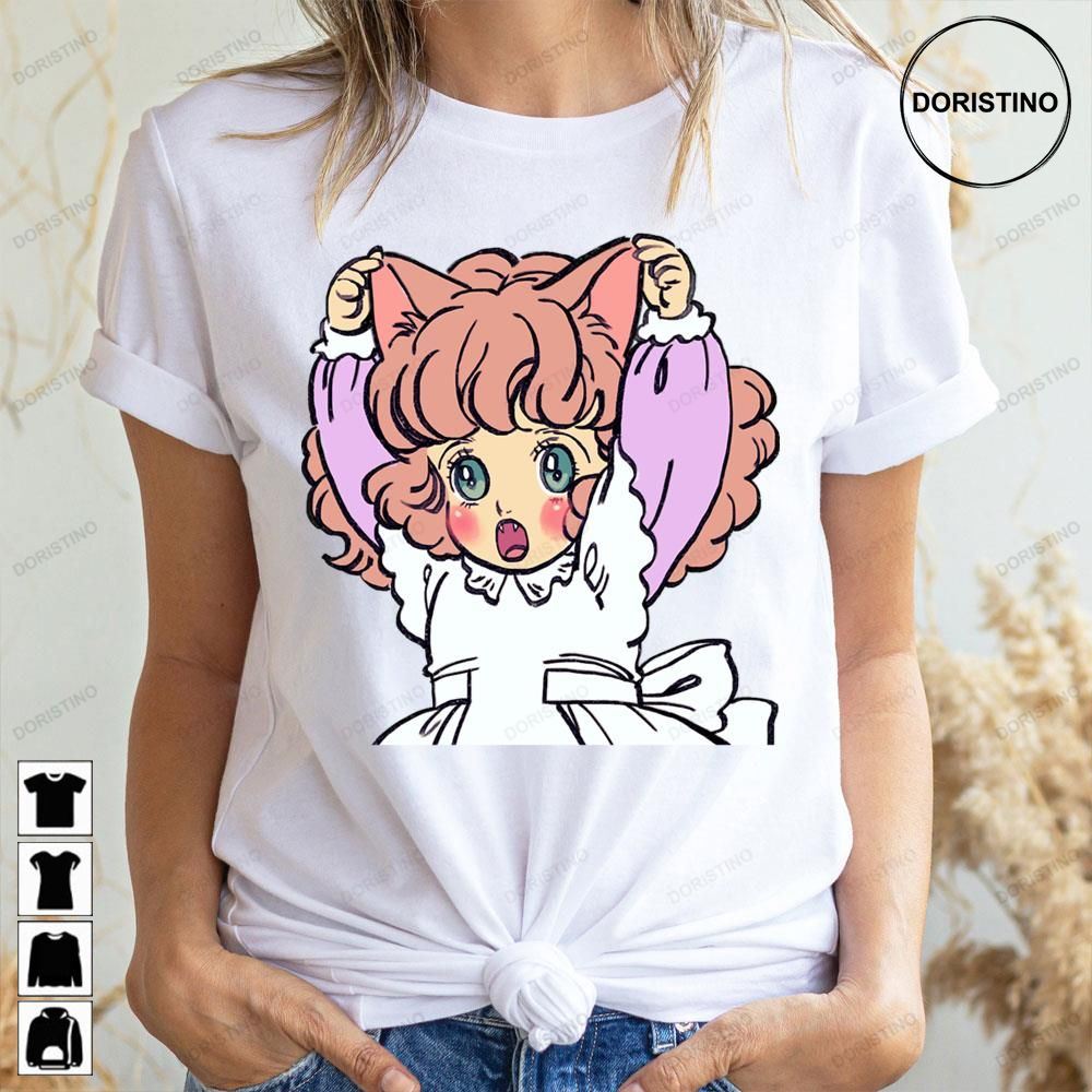 Neko The Star Of Cottonland Cat Girl Doristino Limited Edition T-shirts
