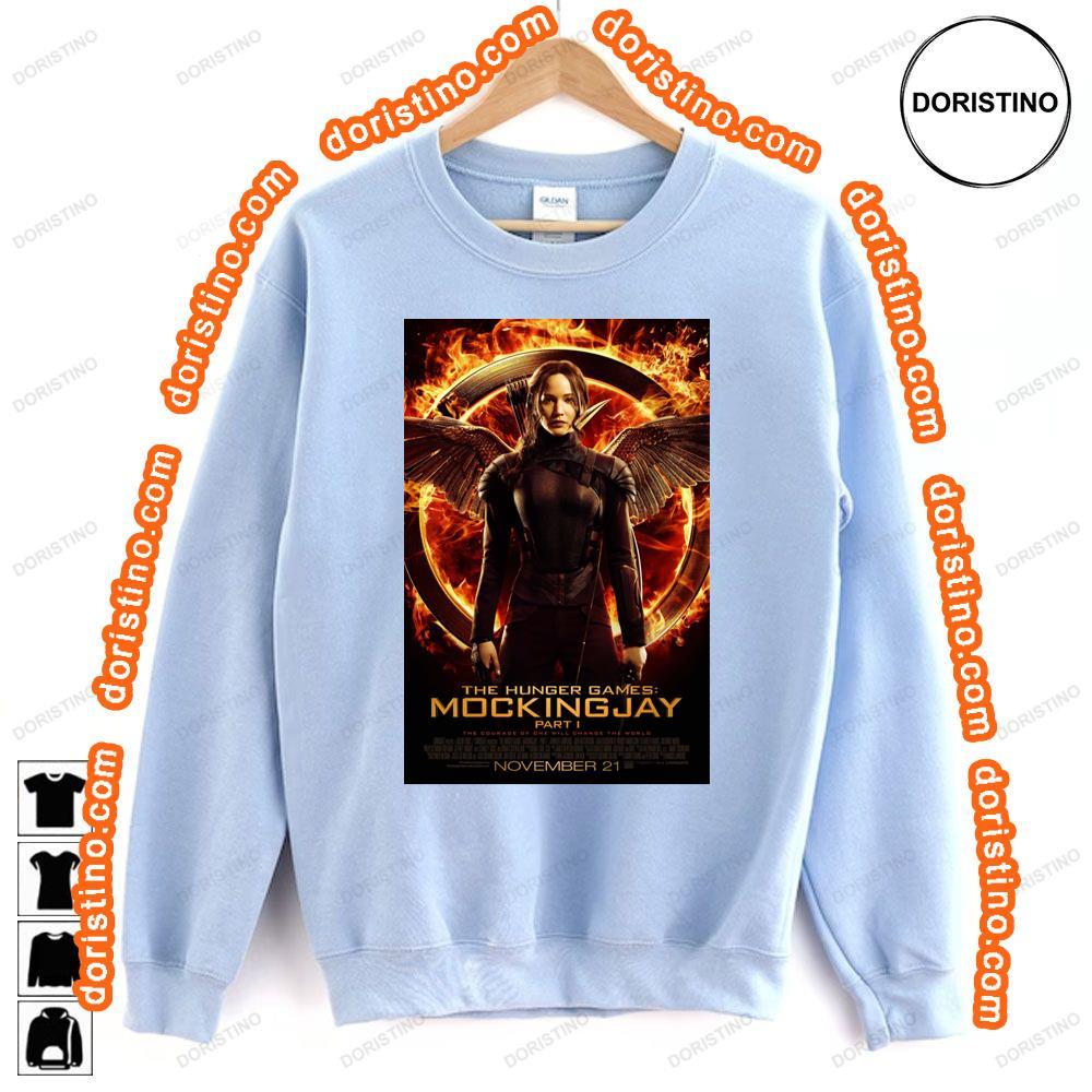 The Hunger Games Mockingjay Hoodie Tshirt Sweatshirt