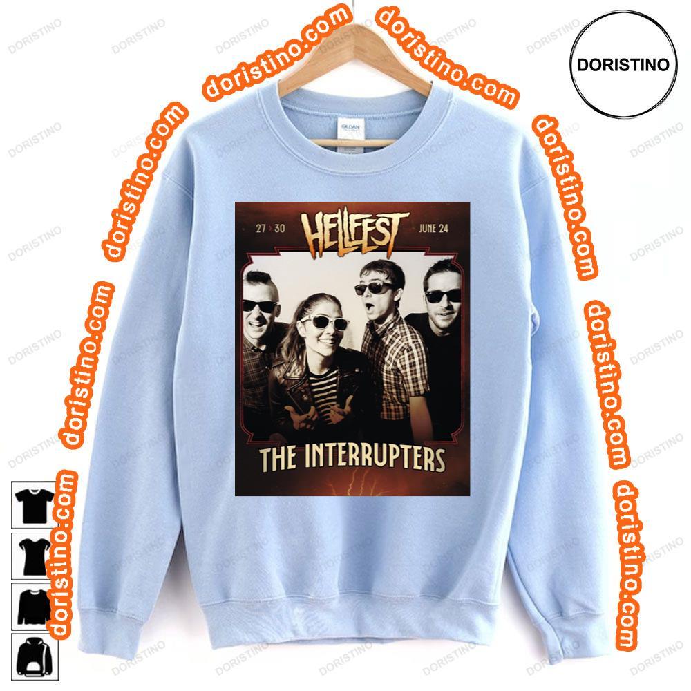 The Interrupters Hellfest Sweatshirt Long Sleeve Hoodie