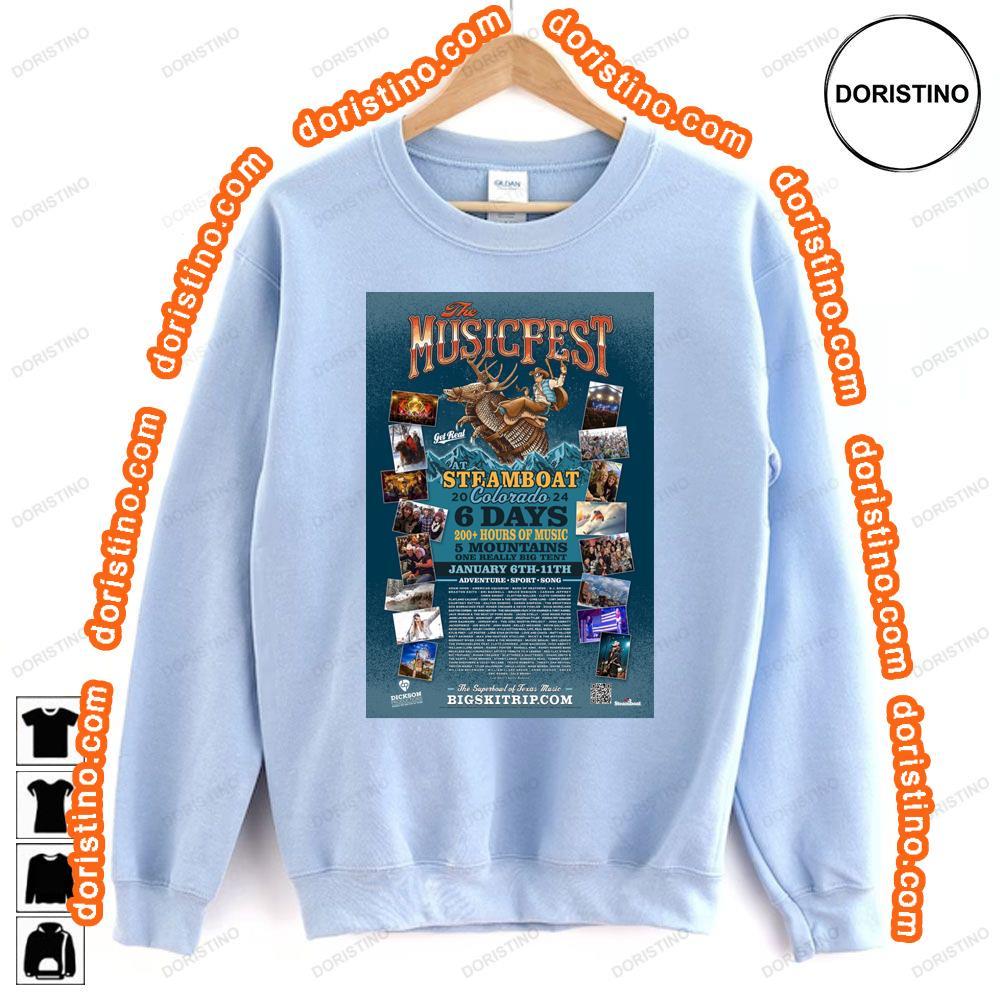 The Musicfest Steamboat 2024 Hoodie Tshirt Sweatshirt