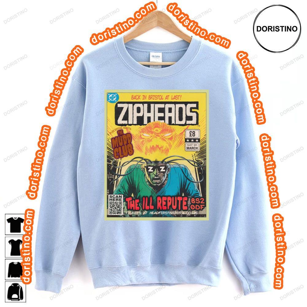The Zipheads The Mudd Club The Ill Repute Sweatshirt Long Sleeve Hoodie