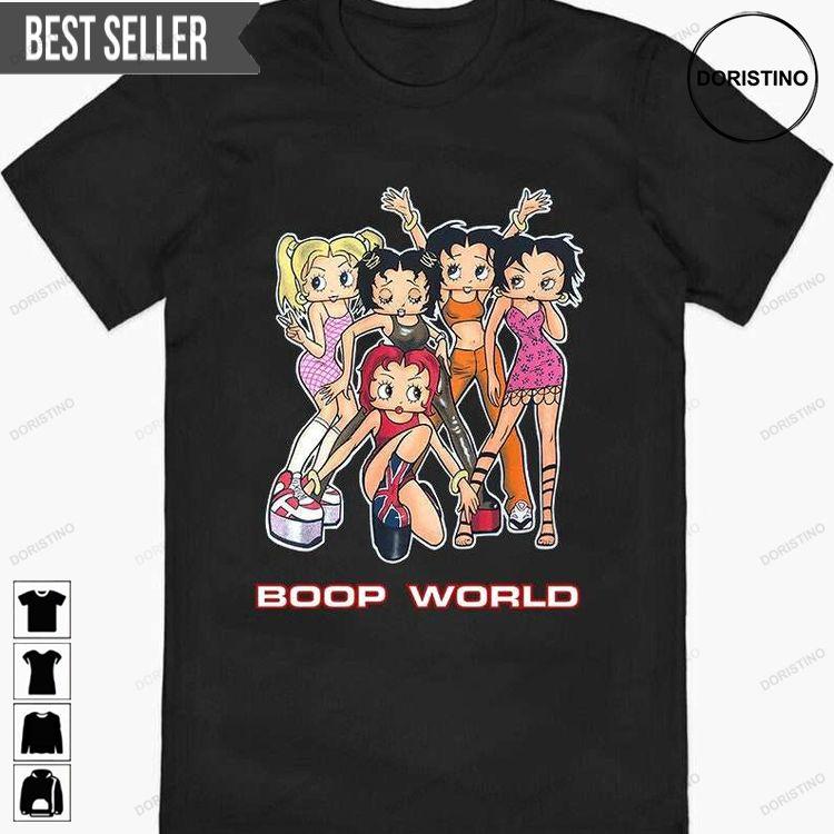 Betty Boop Spice Girls Boop World Spice World Doristino Awesome Shirts