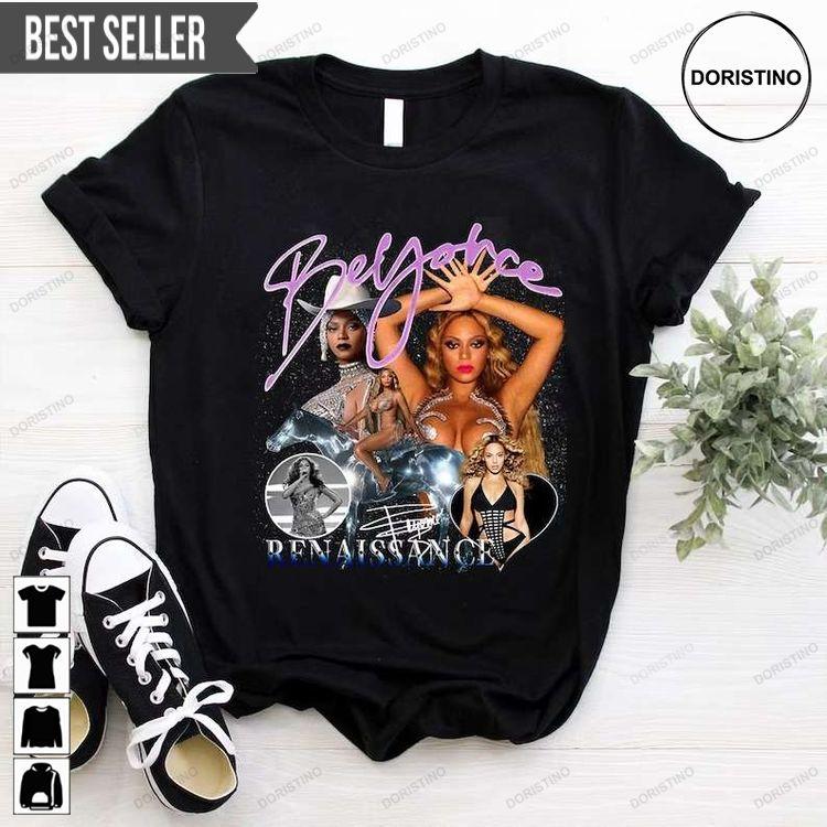 Beyonce Renaissance World Tour 2023 Short-sleeve Doristino Limited Edition T-shirts