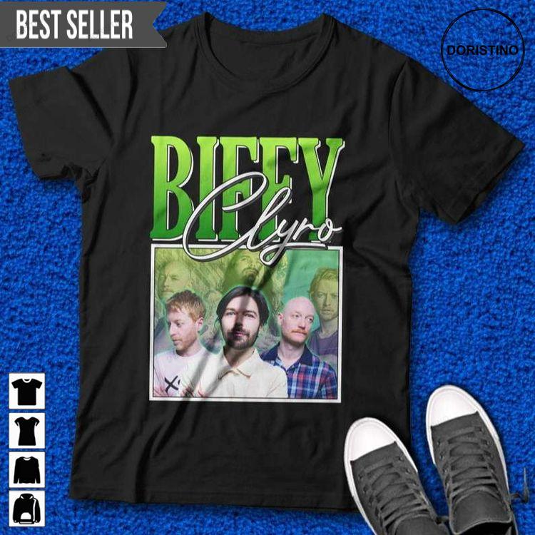 Biffy Clyro Rock Band Doristino Limited Edition T-shirts