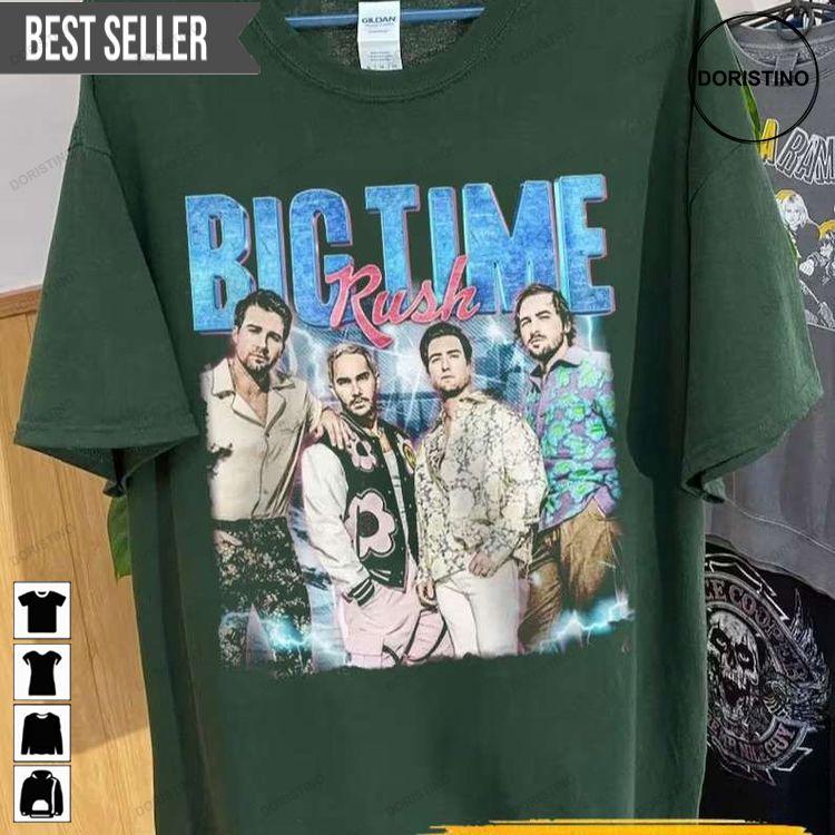 Big Time Rush Cant Get Enough Tour 2023 Tickets Album Short-sleeve Doristino Trending Style