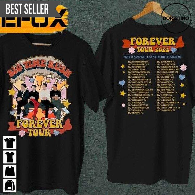 Big Time Rush Forever Tour Music Band Doristino Awesome Shirts