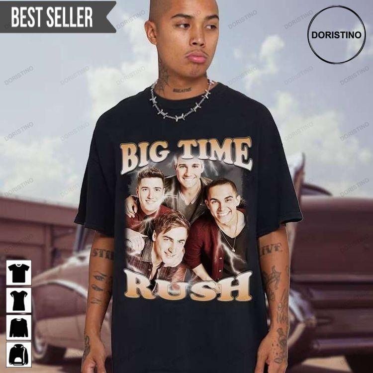 Big Time Rush Music Band Short Sleeve Doristino Trending Style