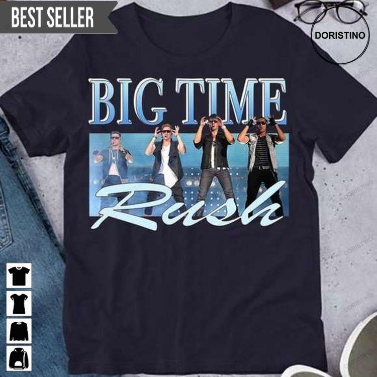 Big Time Rush Retro Doristino Limited Edition T-shirts