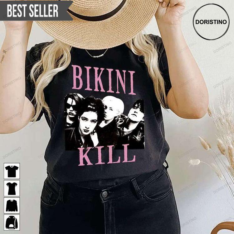 Bikini Kill Rock Band Doristino Trending Style