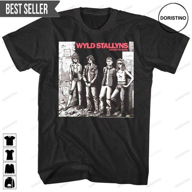 Bill Teds Wyld Stallyns Album Cover Doristino Awesome Shirts