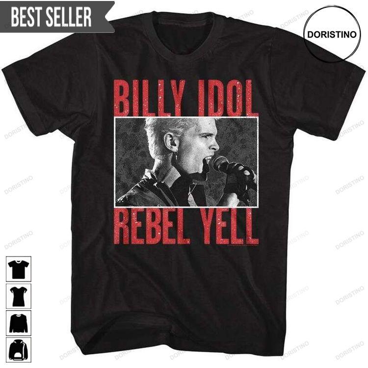 Billy Idol Rebel Yell Doristino Awesome Shirts