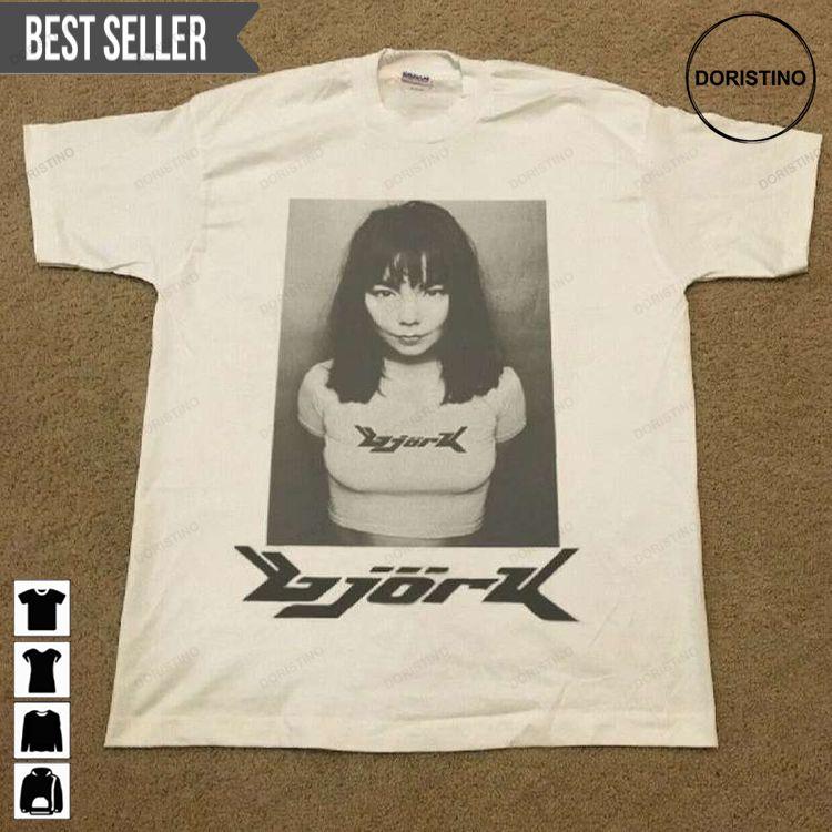 Bjork Debut 90s Short-sleeve Doristino Awesome Shirts