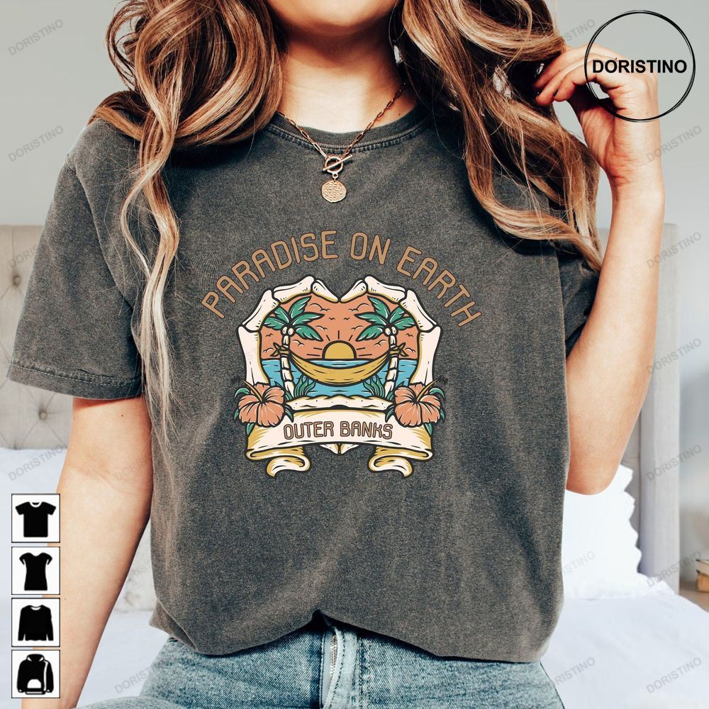 Vintage Outer Banks Obx Paradise On Earth Pogue For Life North Carolina Netflix Movie Limited Edition T-shirts