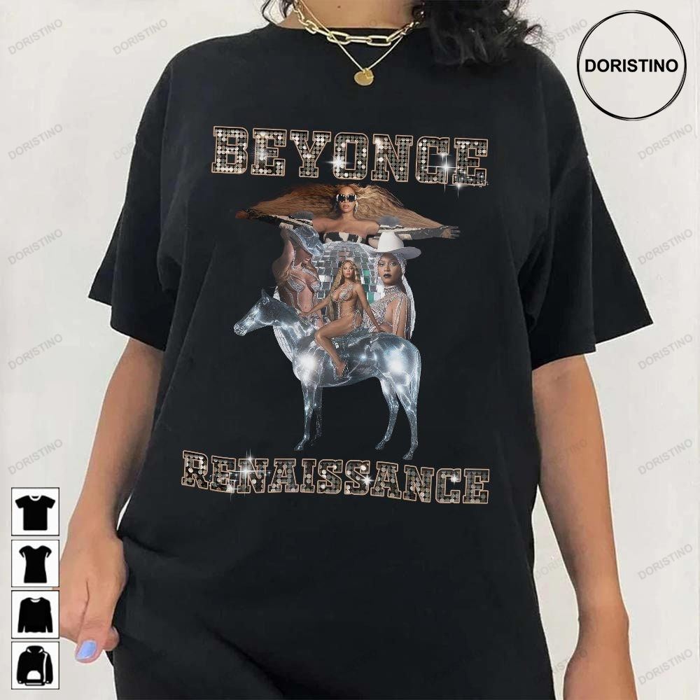 Vintage Renaissance Beyonce Tee And Man Unisex Vintage 90s Trending Style