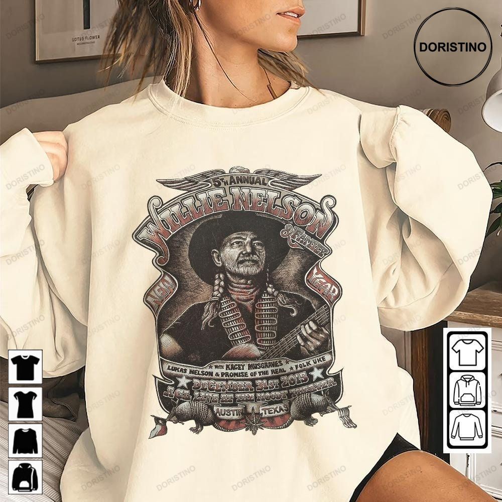 Willie Nelson Willie Nelson 1 Cowboy Nelson Texas Tee Country Music For Fans Nov Trending Style