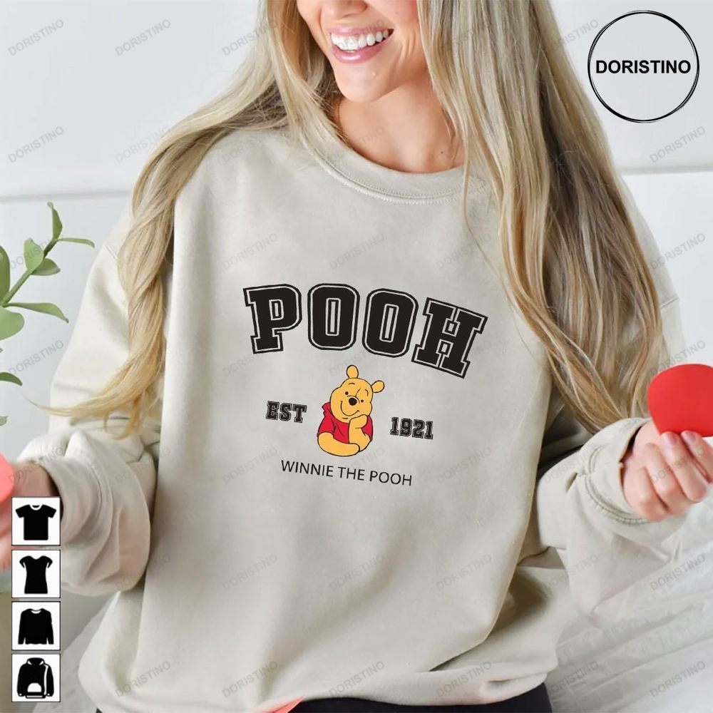 Winnie The Pooh Disney Valentines Funny Disney Winnie The Pooh Sweat Winnie The Pooh Valentines Day Tee Disney Lovers Sweat Awesome Shirts