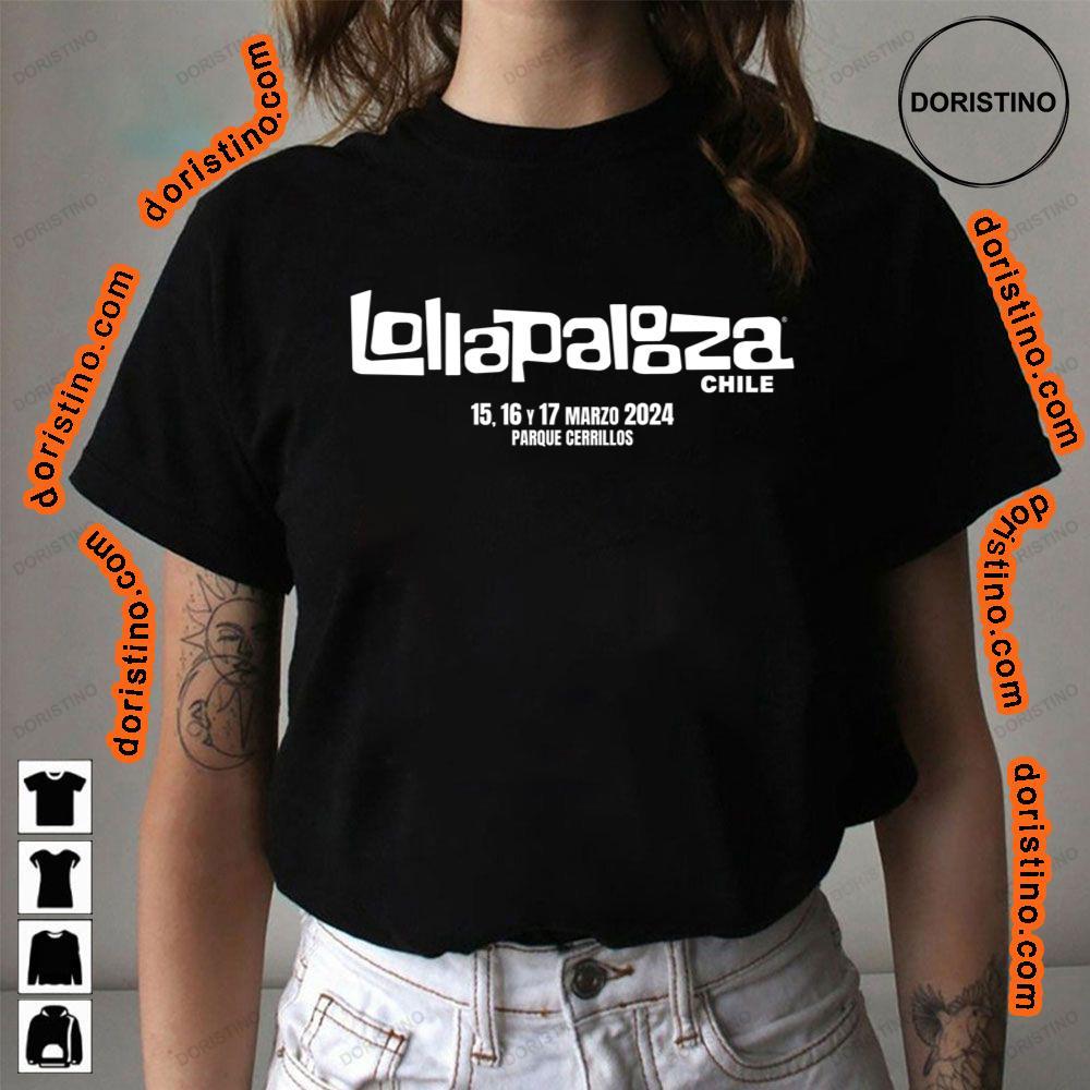 Lollapalooza Chile 2024 Logo Shirt