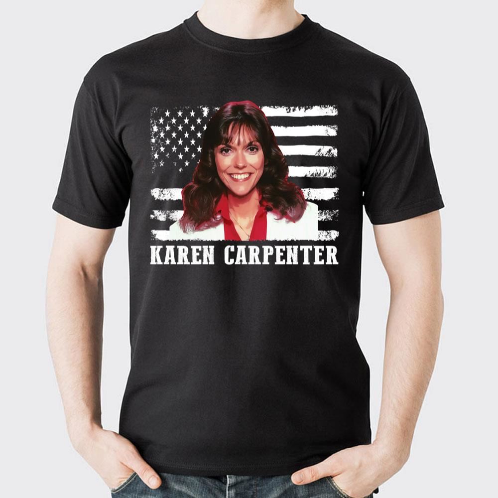 American Flag Karen Carpenter Doristino Awesome Shirts