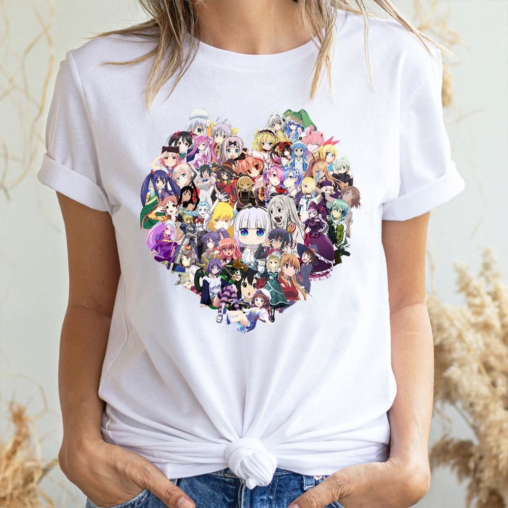 Anime Girl Heart Doristino Limited Edition T-shirts