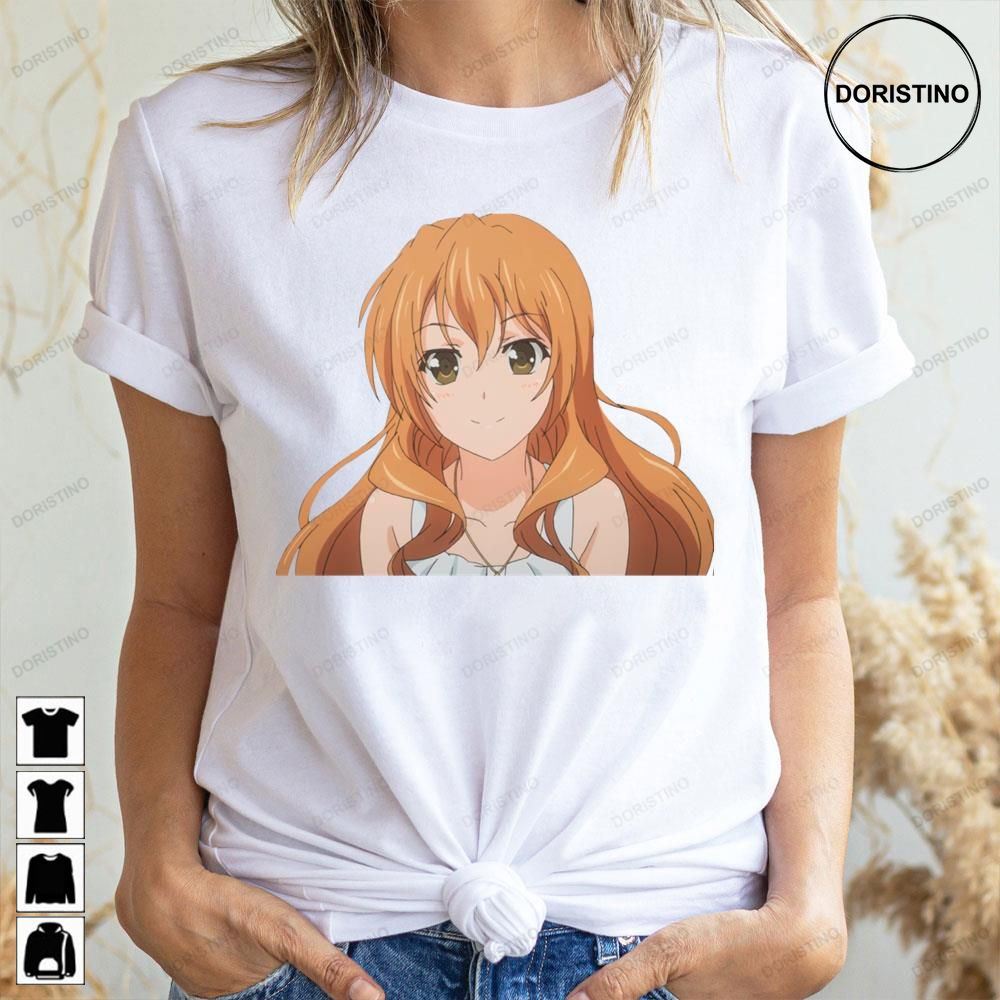 Cute Face Koko Kaga Golden Time Anime Limited Edition T-shirts