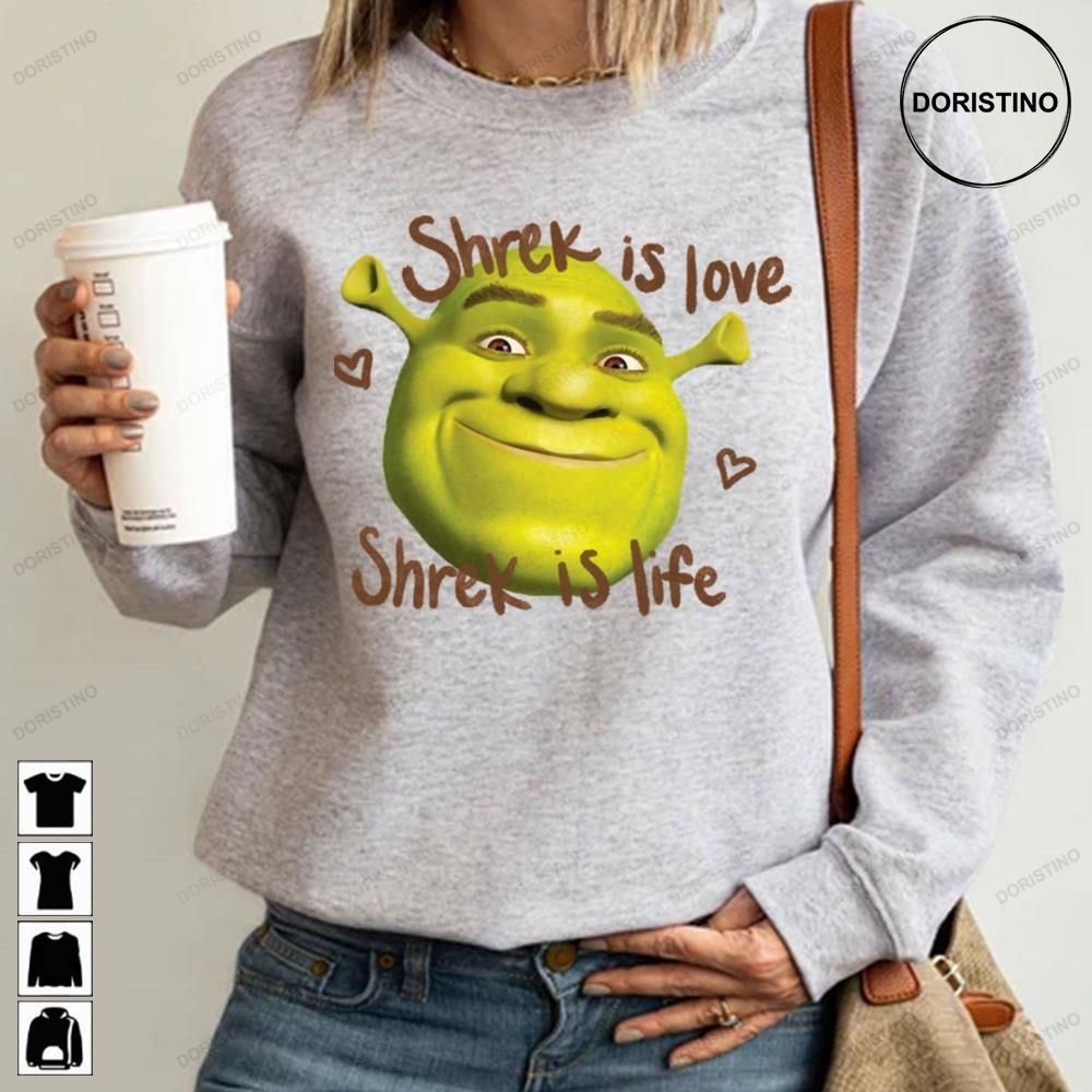 Cute Face Shrek Is Love Shrek Is Life Trending Style
