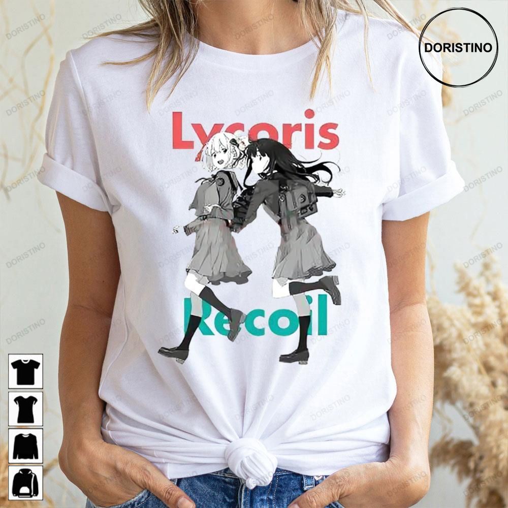 Cute Girls Lycoris Recoil Awesome Shirts